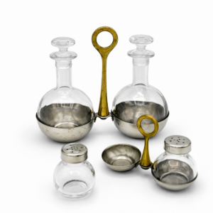 OIL & VINEGAR SET + SALT & PEPPER SET