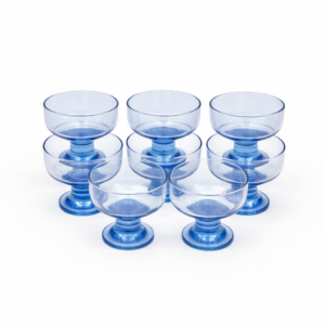 BLUE ICE CREAM BOWLS