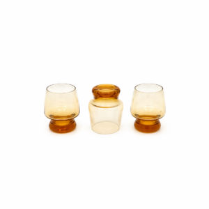 AMBER SHOT GLASSES